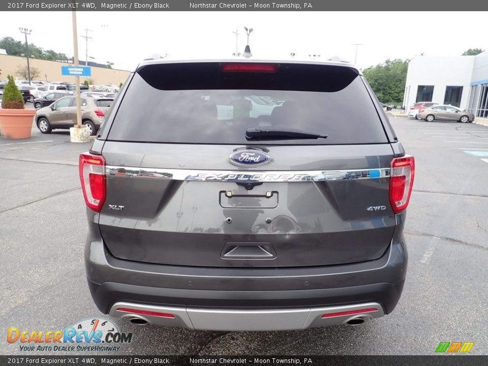 2017 Ford Explorer XLT 4WD Magnetic / Ebony Black Photo #6