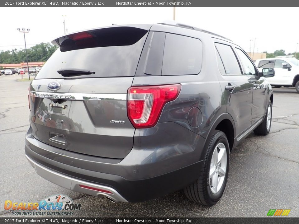 2017 Ford Explorer XLT 4WD Magnetic / Ebony Black Photo #8