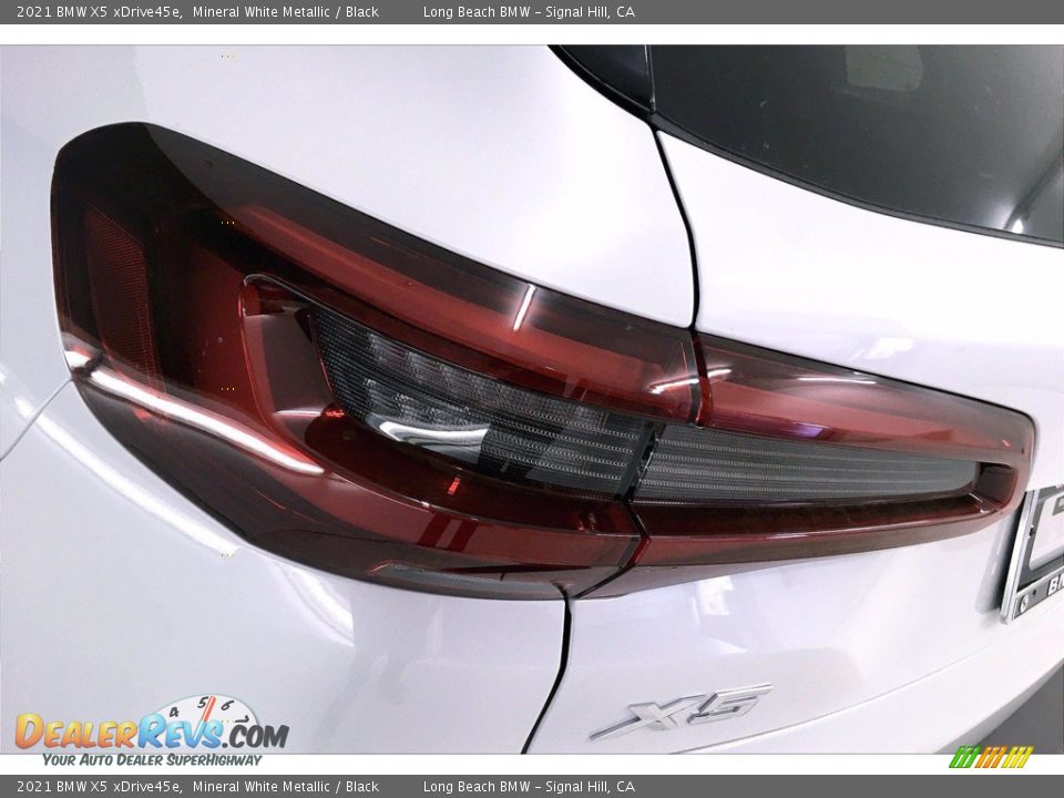 2021 BMW X5 xDrive45e Mineral White Metallic / Black Photo #15