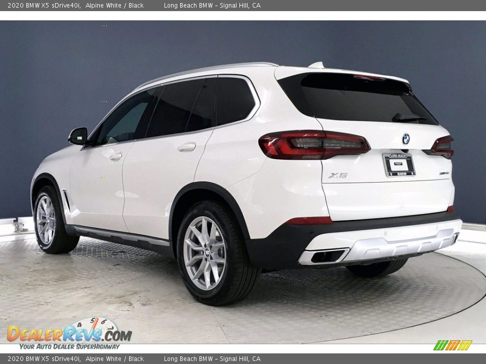 2020 BMW X5 sDrive40i Alpine White / Black Photo #3