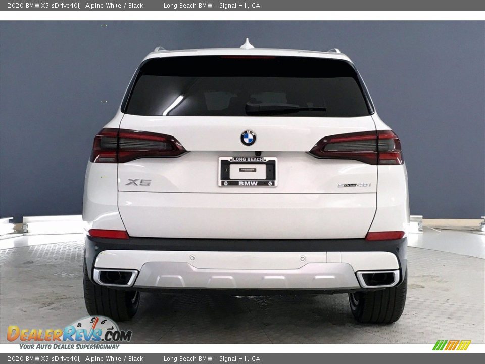 2020 BMW X5 sDrive40i Alpine White / Black Photo #4