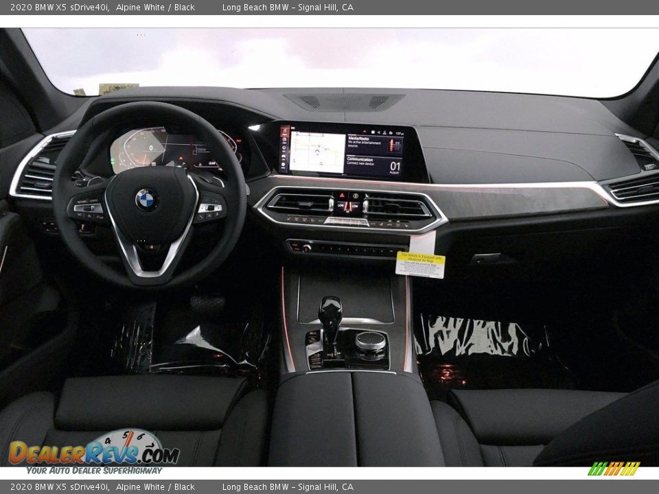 2020 BMW X5 sDrive40i Alpine White / Black Photo #5