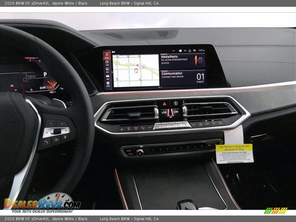 2020 BMW X5 sDrive40i Alpine White / Black Photo #6