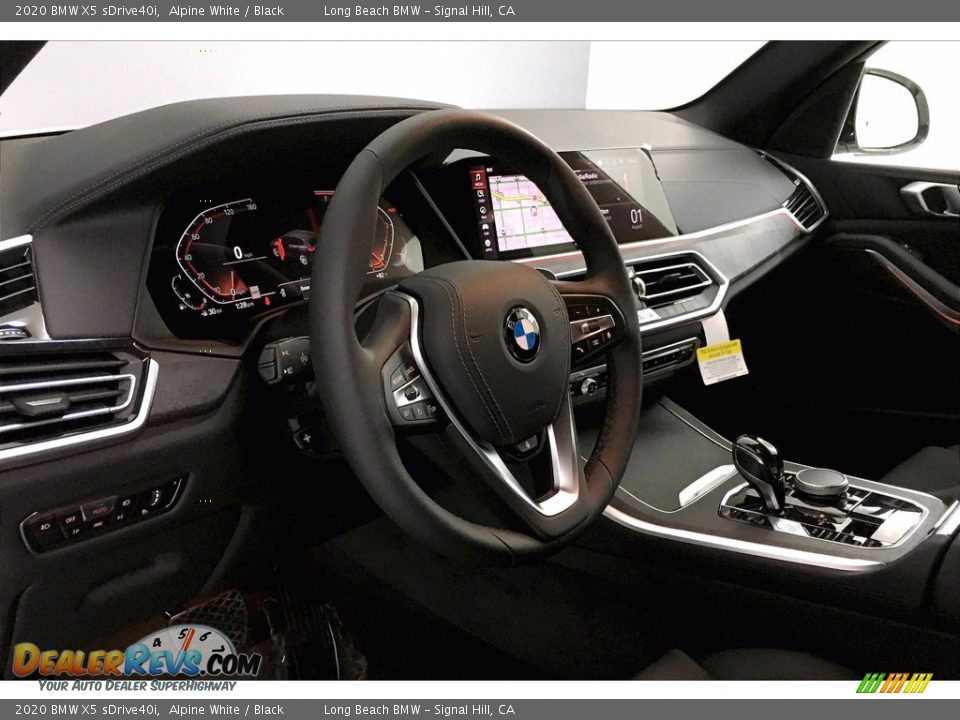 2020 BMW X5 sDrive40i Alpine White / Black Photo #7