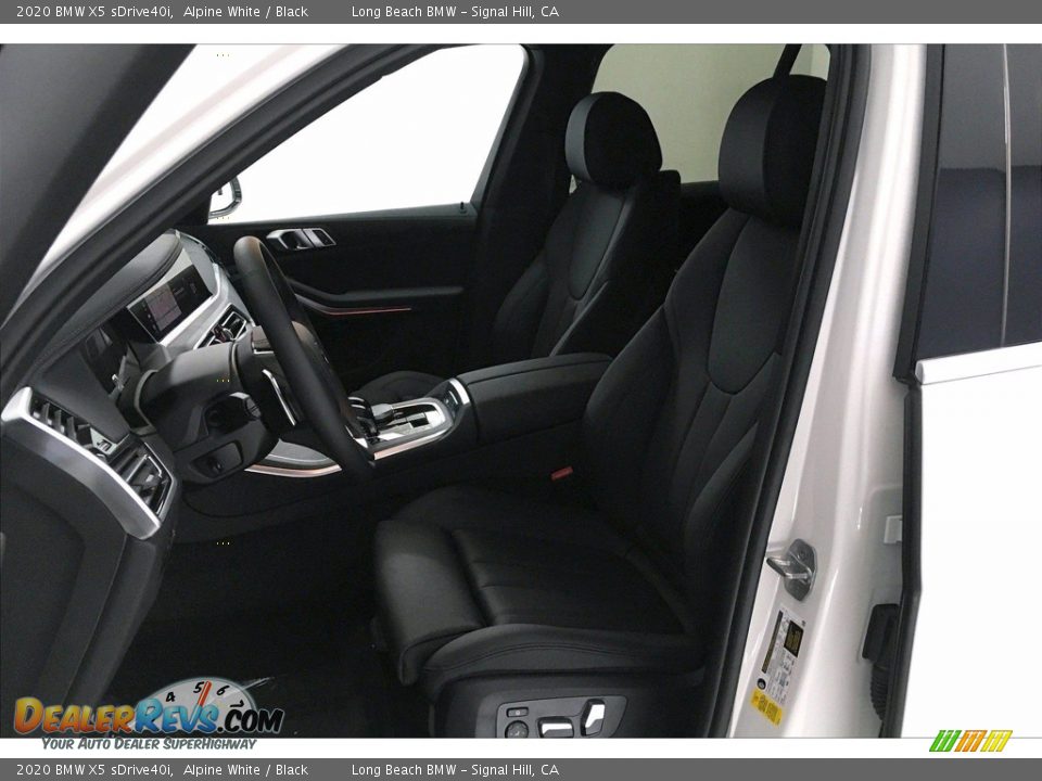 2020 BMW X5 sDrive40i Alpine White / Black Photo #9
