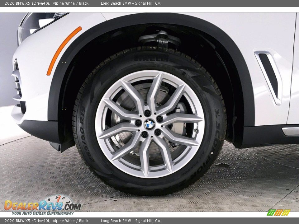 2020 BMW X5 sDrive40i Alpine White / Black Photo #12