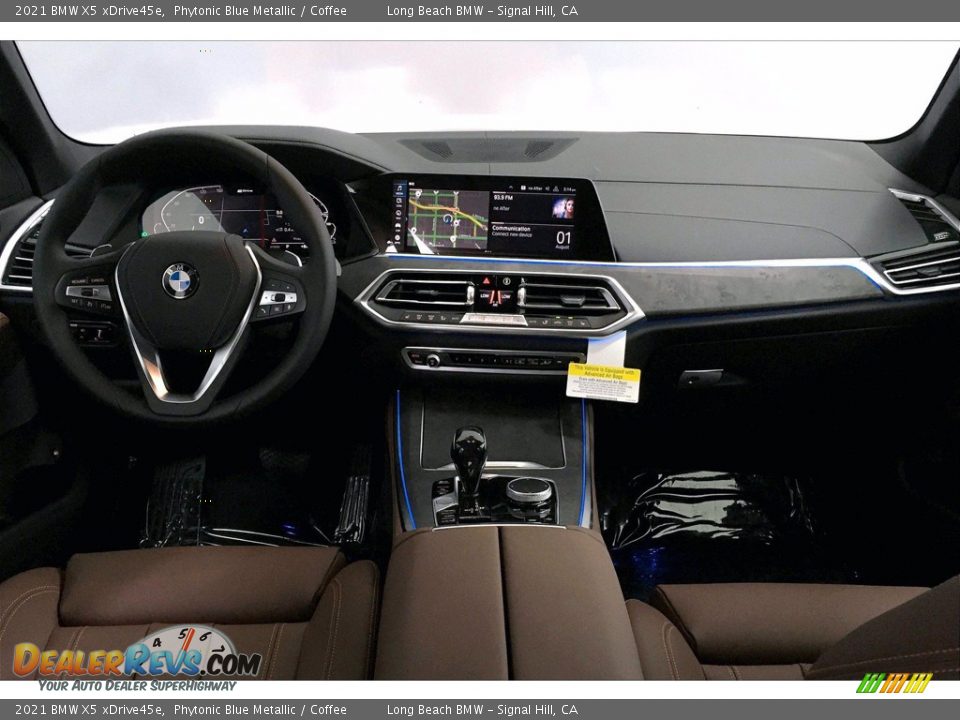 Coffee Interior - 2021 BMW X5 xDrive45e Photo #5