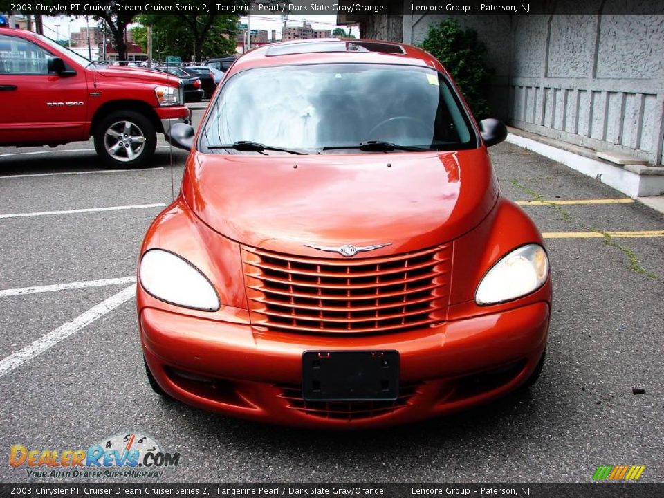 2003 Chrysler PT Cruiser Dream Cruiser Series 2 Tangerine Pearl / Dark Slate Gray/Orange Photo #1