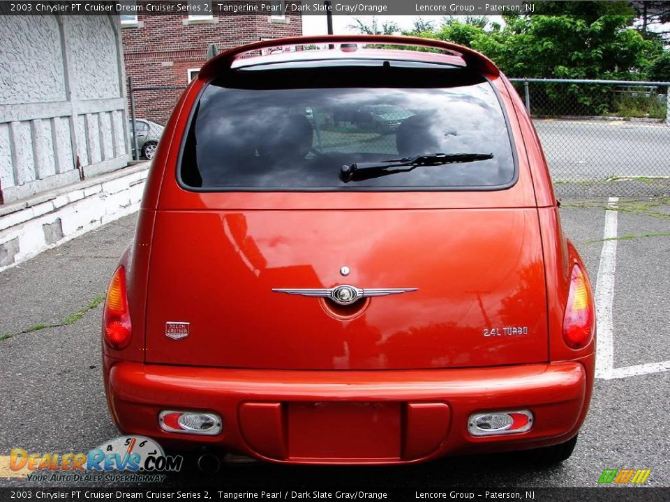 2003 Chrysler PT Cruiser Dream Cruiser Series 2 Tangerine Pearl / Dark Slate Gray/Orange Photo #5