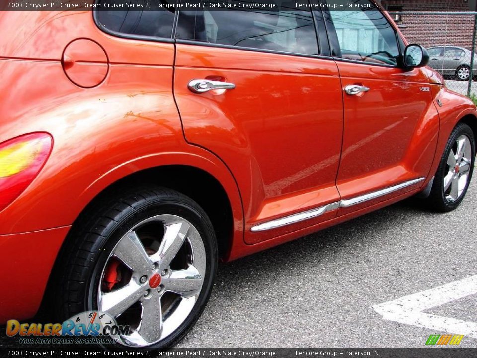 2003 Chrysler PT Cruiser Dream Cruiser Series 2 Tangerine Pearl / Dark Slate Gray/Orange Photo #6