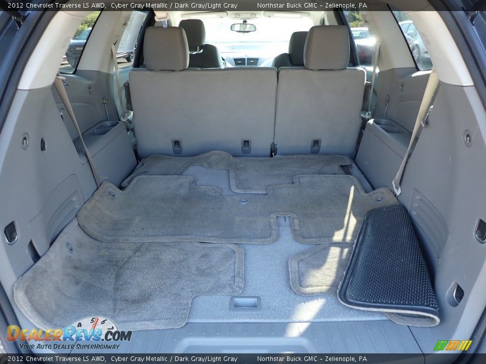 2012 Chevrolet Traverse LS AWD Cyber Gray Metallic / Dark Gray/Light Gray Photo #11
