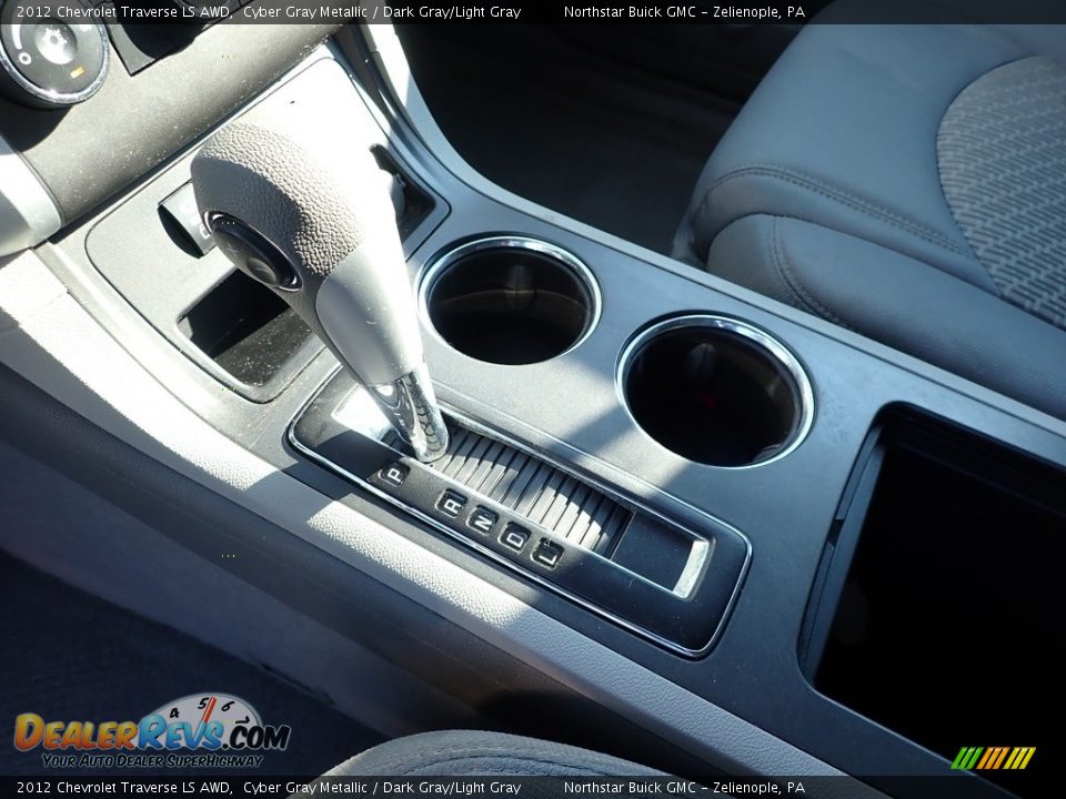 2012 Chevrolet Traverse LS AWD Cyber Gray Metallic / Dark Gray/Light Gray Photo #17