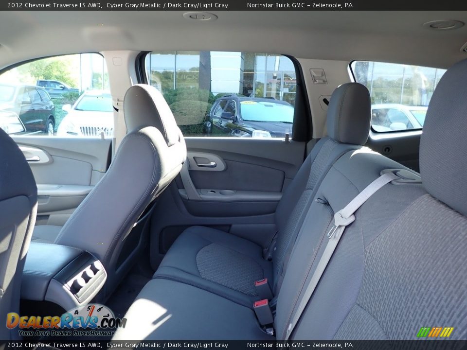 2012 Chevrolet Traverse LS AWD Cyber Gray Metallic / Dark Gray/Light Gray Photo #19