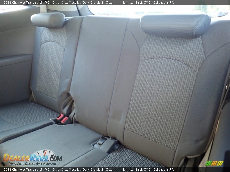 2012 Chevrolet Traverse LS AWD Cyber Gray Metallic / Dark Gray/Light Gray Photo #20