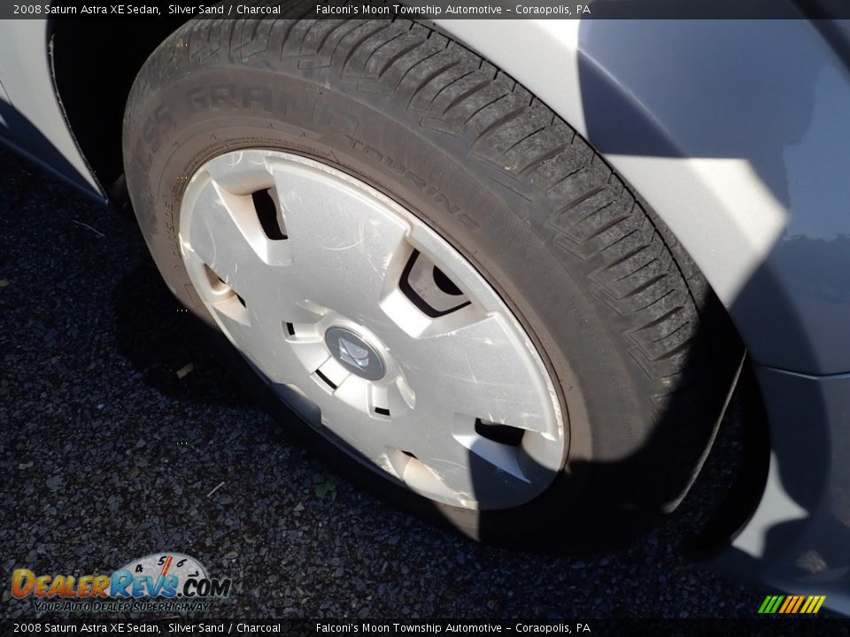 2008 Saturn Astra XE Sedan Silver Sand / Charcoal Photo #5