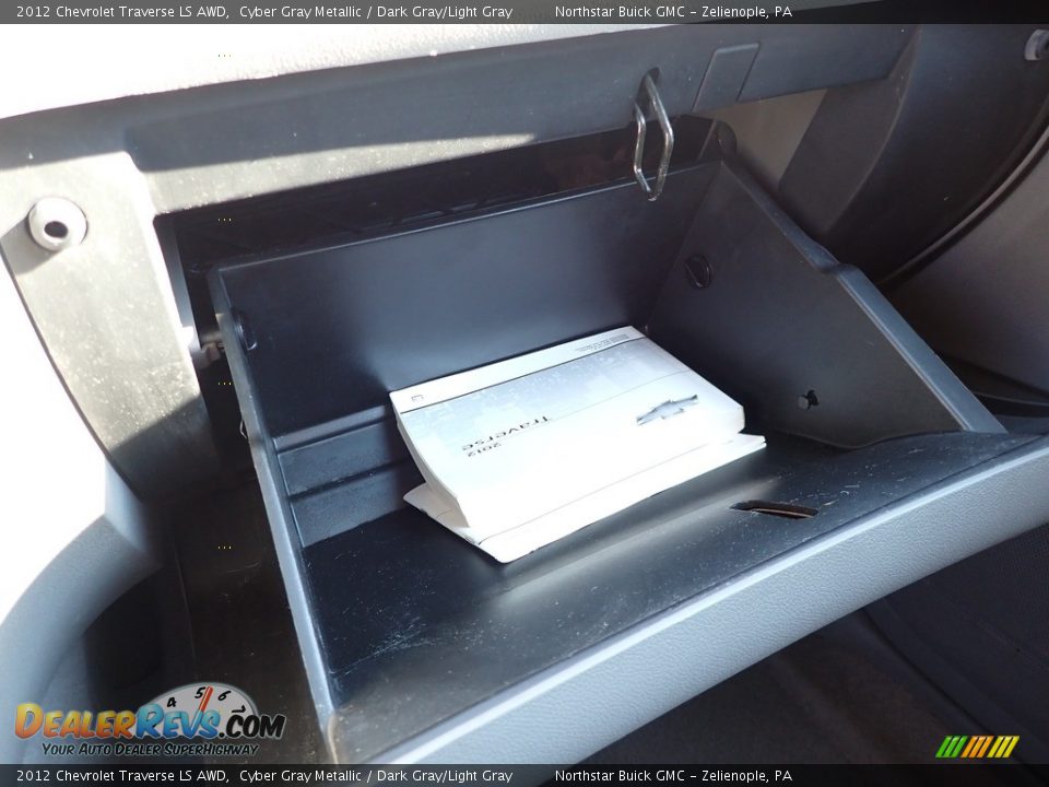 2012 Chevrolet Traverse LS AWD Cyber Gray Metallic / Dark Gray/Light Gray Photo #29