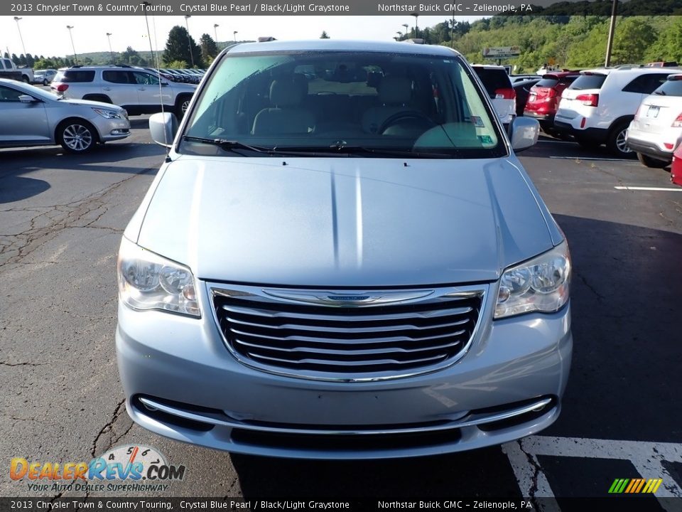 2013 Chrysler Town & Country Touring Crystal Blue Pearl / Black/Light Graystone Photo #3