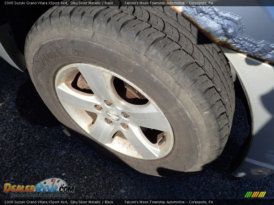 2006 Suzuki Grand Vitara XSport 4x4 Silky Silver Metallic / Black Photo #5