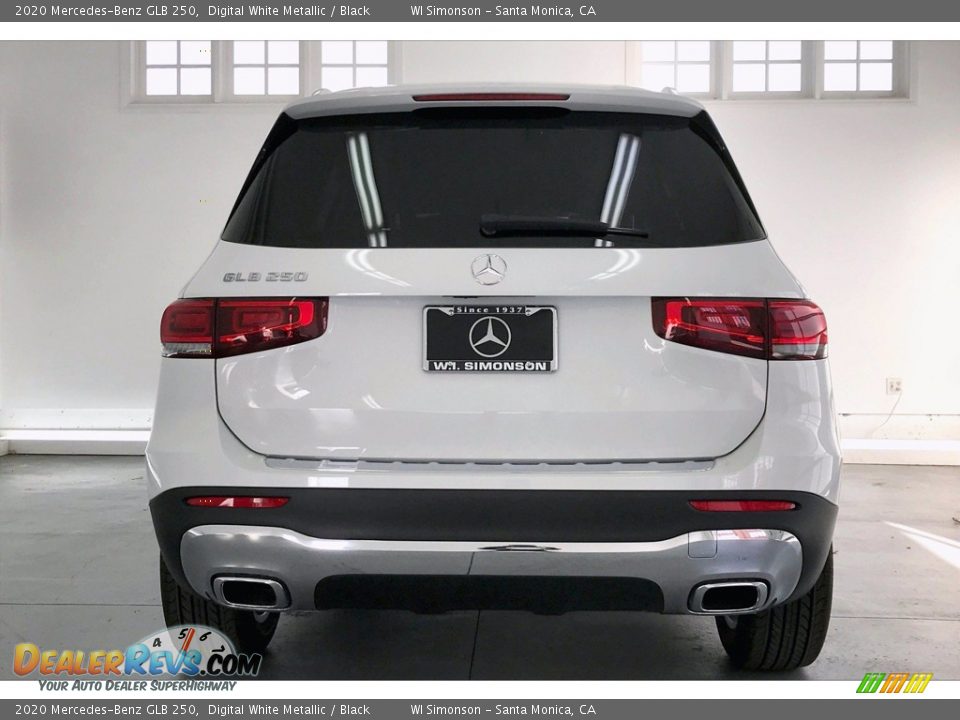2020 Mercedes-Benz GLB 250 Digital White Metallic / Black Photo #3