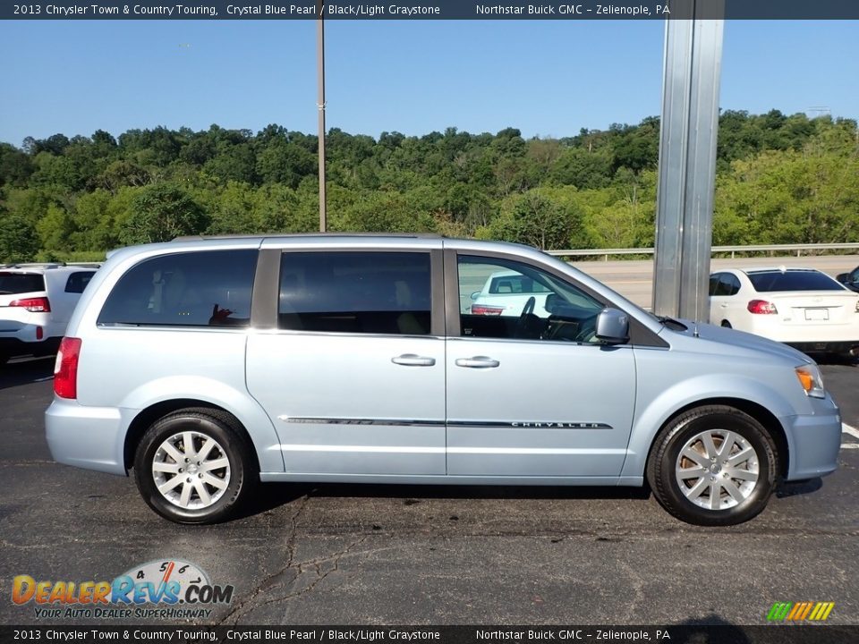 2013 Chrysler Town & Country Touring Crystal Blue Pearl / Black/Light Graystone Photo #5