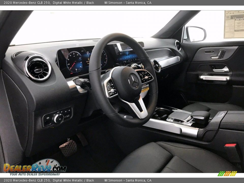 2020 Mercedes-Benz GLB 250 Digital White Metallic / Black Photo #4