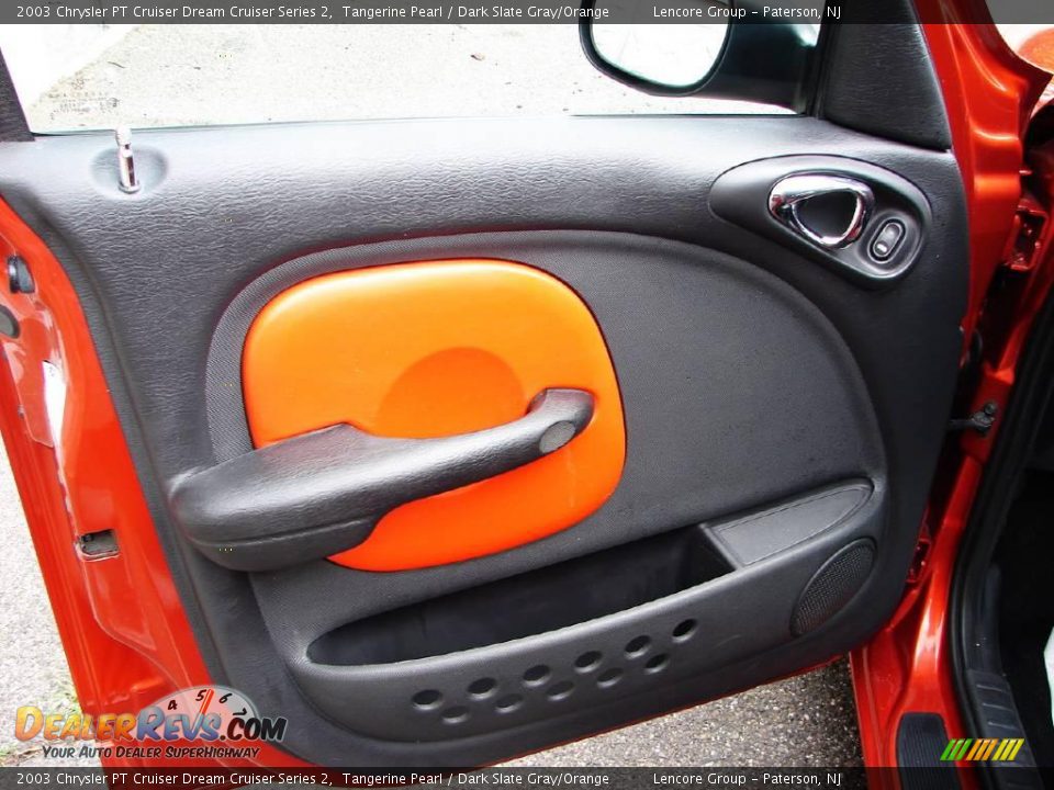 2003 Chrysler PT Cruiser Dream Cruiser Series 2 Tangerine Pearl / Dark Slate Gray/Orange Photo #12