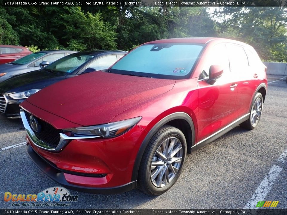 2019 Mazda CX-5 Grand Touring AWD Soul Red Crystal Metallic / Parchment Photo #1