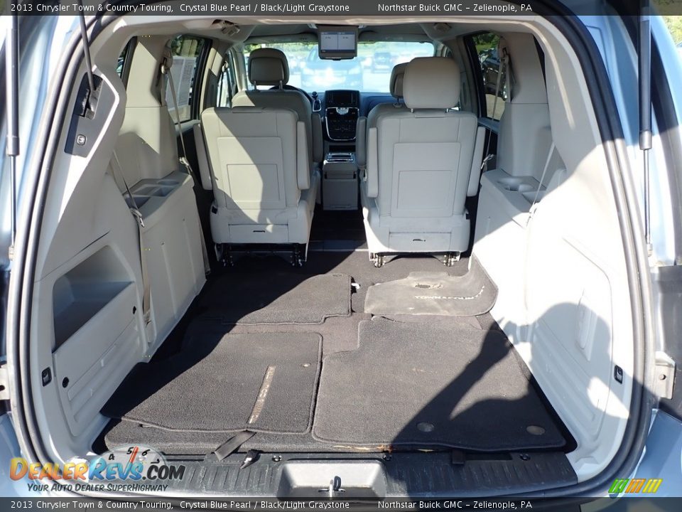 2013 Chrysler Town & Country Touring Crystal Blue Pearl / Black/Light Graystone Photo #10