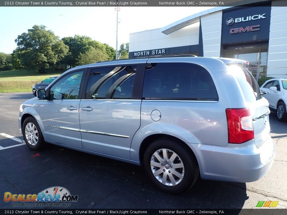 2013 Chrysler Town & Country Touring Crystal Blue Pearl / Black/Light Graystone Photo #12