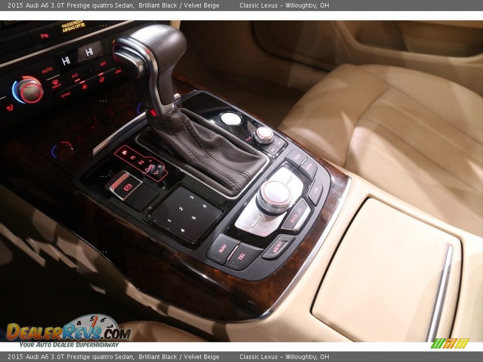2015 Audi A6 3.0T Prestige quattro Sedan Brilliant Black / Velvet Beige Photo #23