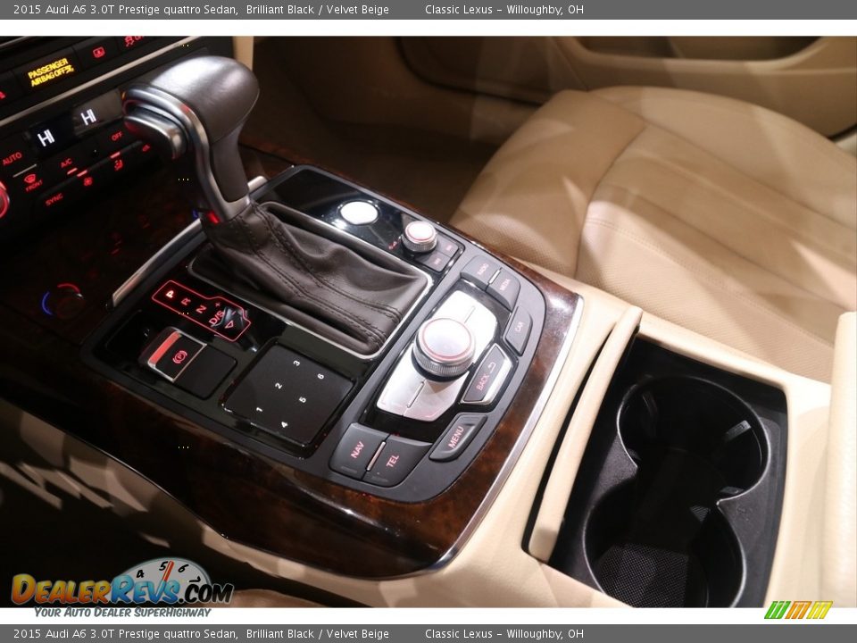 2015 Audi A6 3.0T Prestige quattro Sedan Brilliant Black / Velvet Beige Photo #24