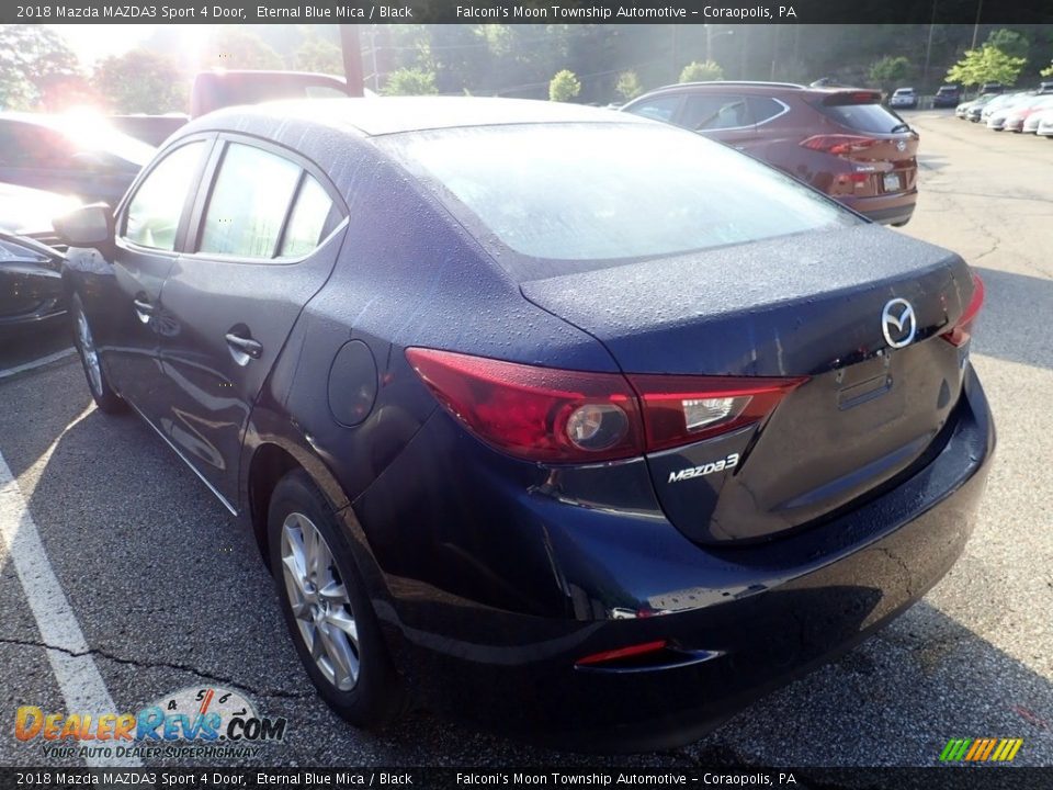 2018 Mazda MAZDA3 Sport 4 Door Eternal Blue Mica / Black Photo #2
