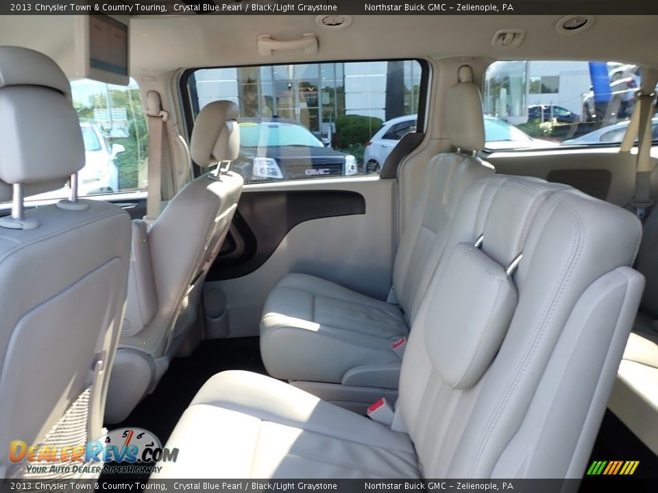 2013 Chrysler Town & Country Touring Crystal Blue Pearl / Black/Light Graystone Photo #18