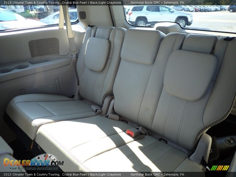 2013 Chrysler Town & Country Touring Crystal Blue Pearl / Black/Light Graystone Photo #19