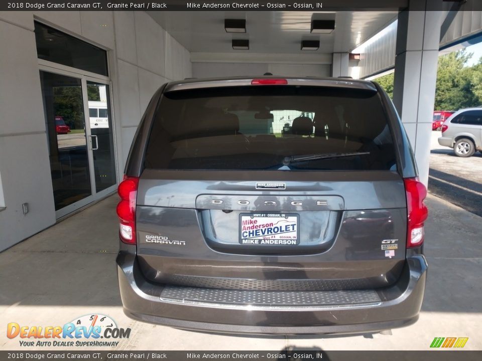 2018 Dodge Grand Caravan GT Granite Pearl / Black Photo #5