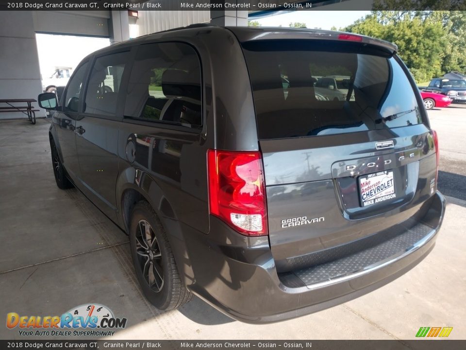 2018 Dodge Grand Caravan GT Granite Pearl / Black Photo #7