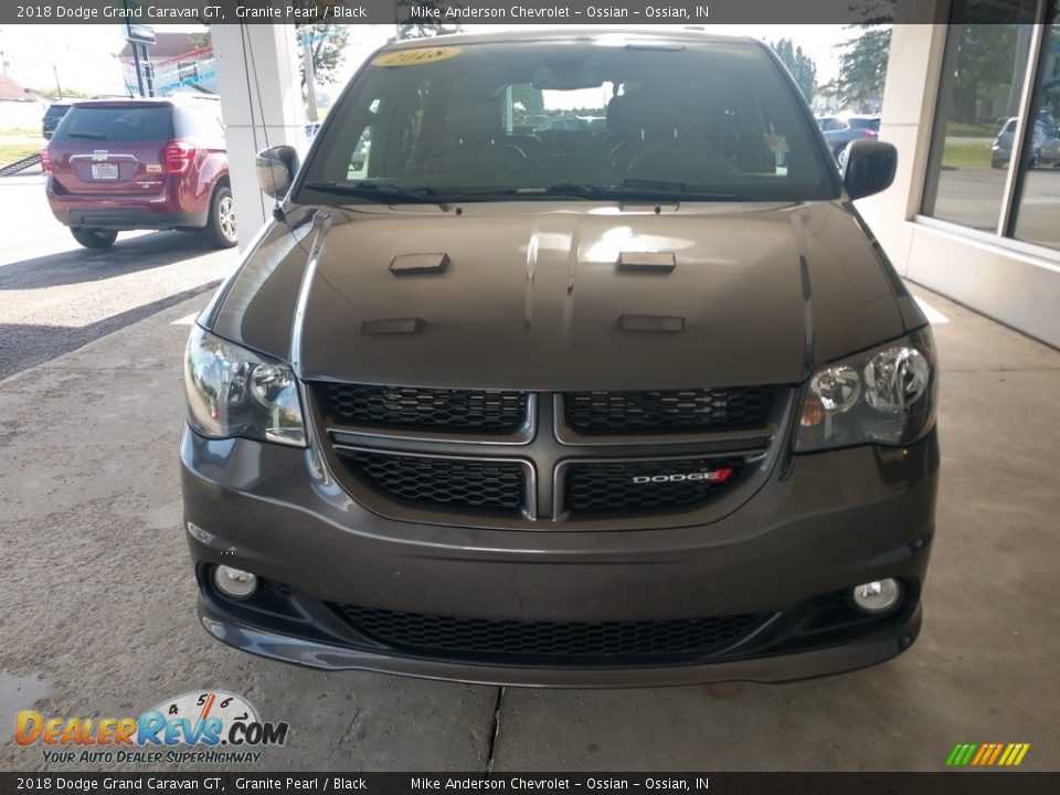 2018 Dodge Grand Caravan GT Granite Pearl / Black Photo #9