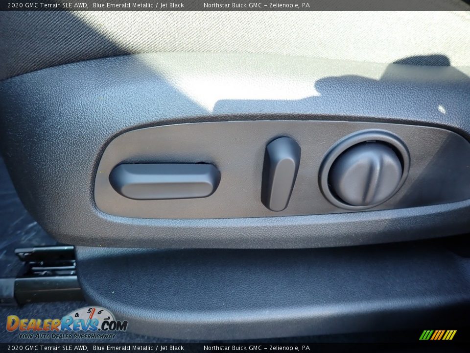 2020 GMC Terrain SLE AWD Blue Emerald Metallic / Jet Black Photo #12