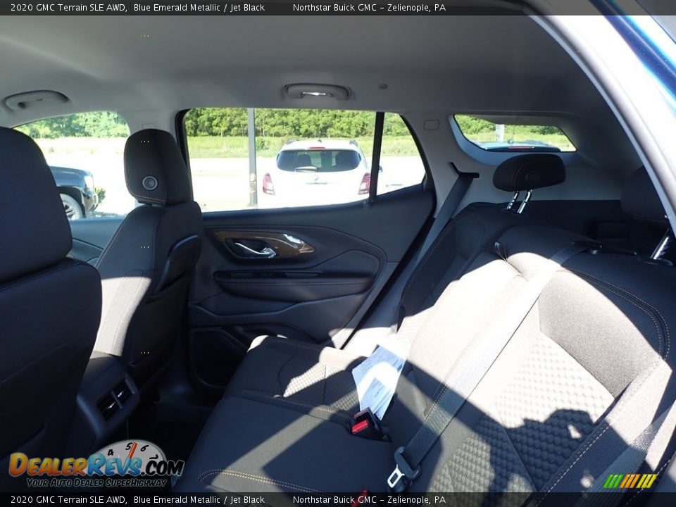 2020 GMC Terrain SLE AWD Blue Emerald Metallic / Jet Black Photo #14