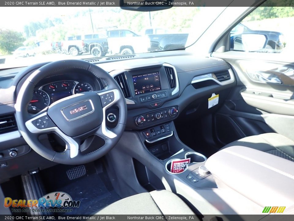 2020 GMC Terrain SLE AWD Blue Emerald Metallic / Jet Black Photo #15