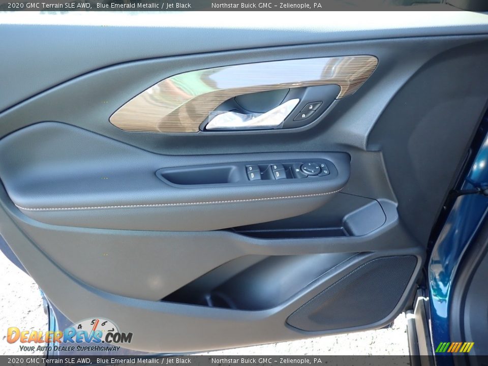 2020 GMC Terrain SLE AWD Blue Emerald Metallic / Jet Black Photo #16