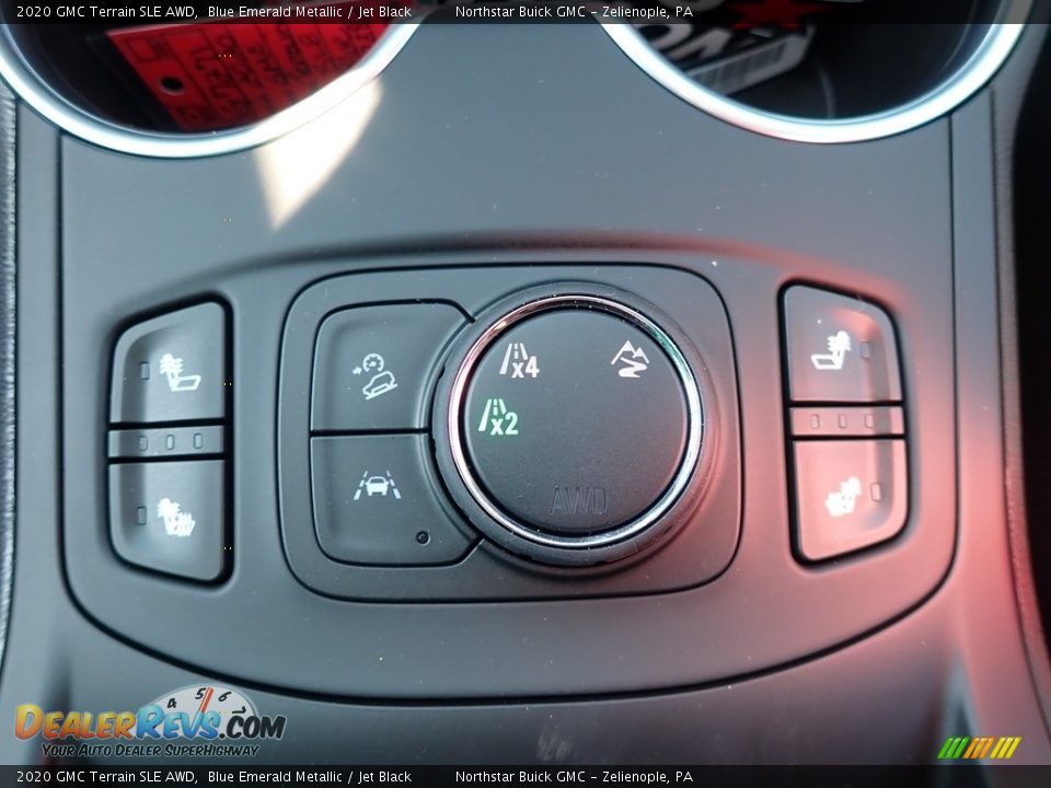 2020 GMC Terrain SLE AWD Blue Emerald Metallic / Jet Black Photo #18