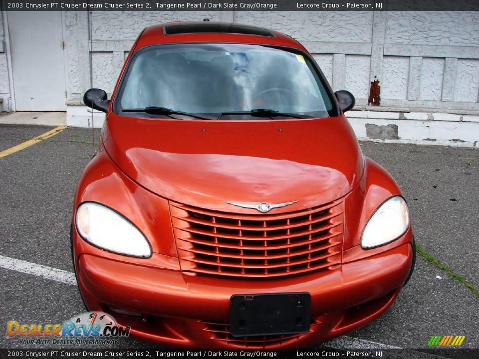 2003 Chrysler PT Cruiser Dream Cruiser Series 2 Tangerine Pearl / Dark Slate Gray/Orange Photo #19