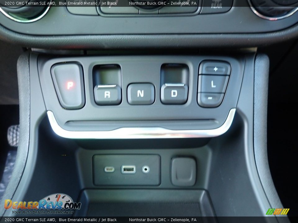 2020 GMC Terrain SLE AWD Blue Emerald Metallic / Jet Black Photo #19