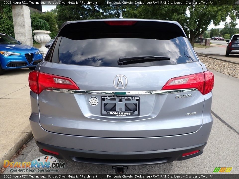 2015 Acura RDX Technology Forged Silver Metallic / Parchment Photo #3