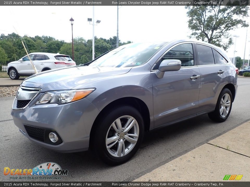 2015 Acura RDX Technology Forged Silver Metallic / Parchment Photo #7