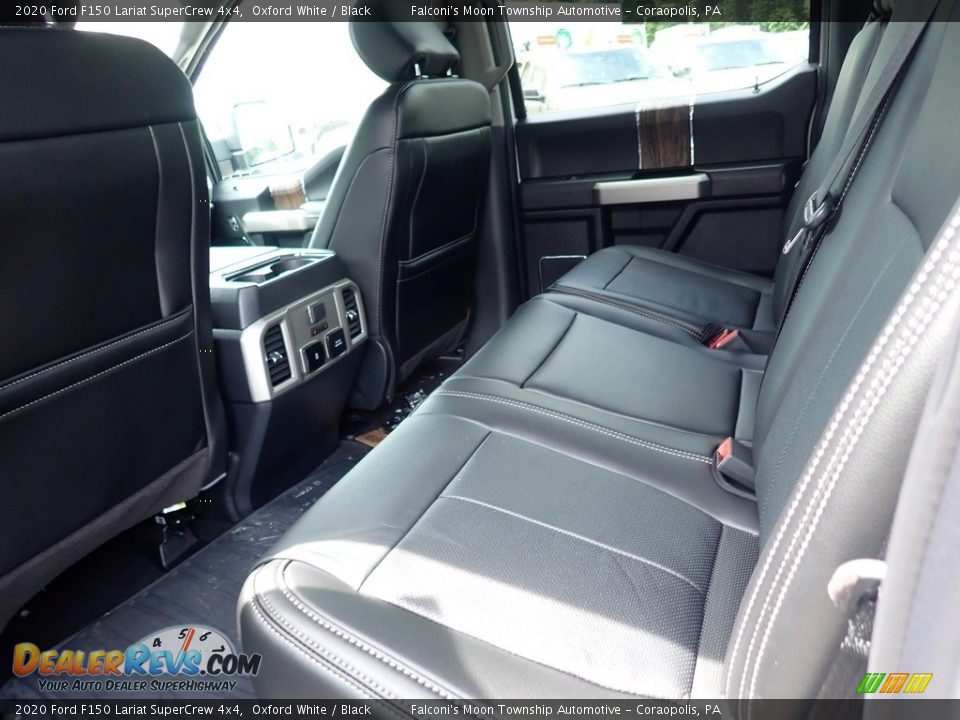 2020 Ford F150 Lariat SuperCrew 4x4 Oxford White / Black Photo #8