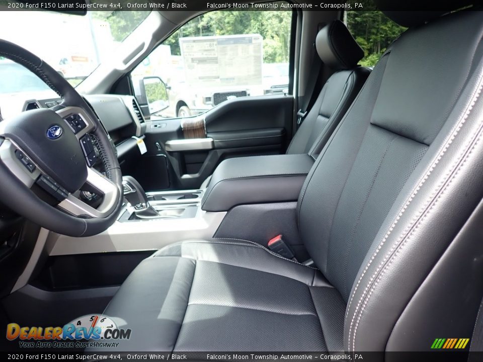 2020 Ford F150 Lariat SuperCrew 4x4 Oxford White / Black Photo #10