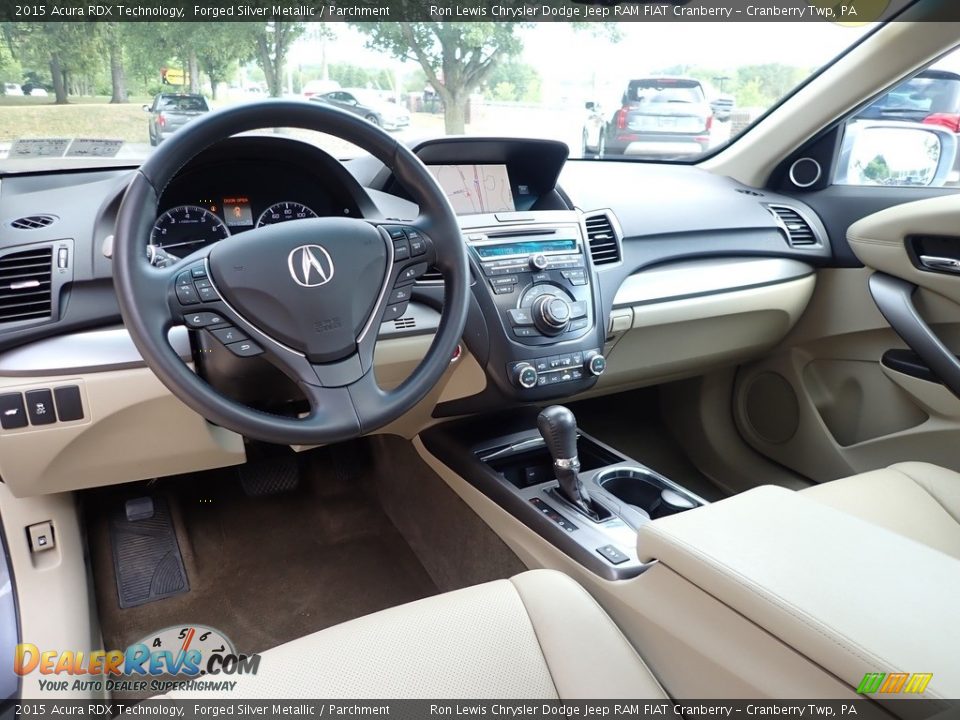 Parchment Interior - 2015 Acura RDX Technology Photo #14