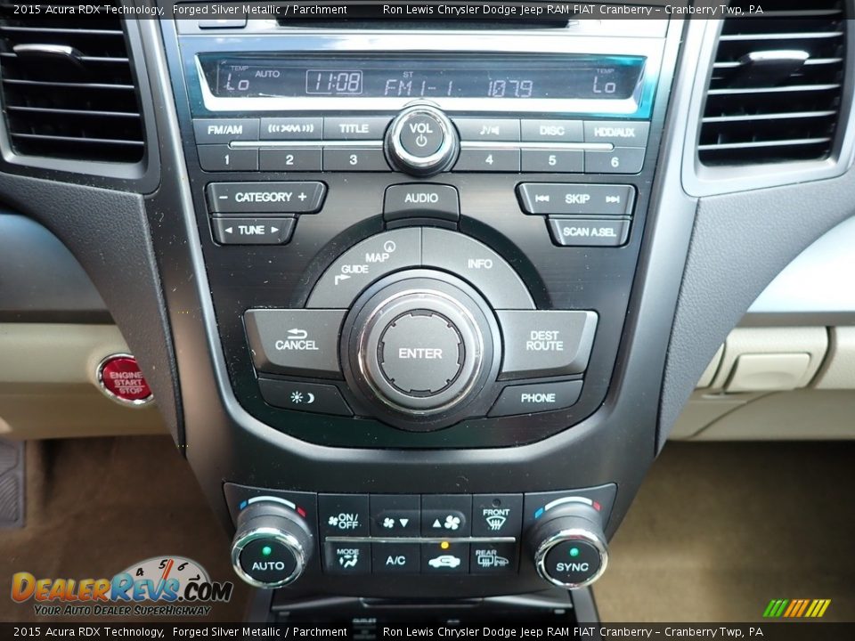 Controls of 2015 Acura RDX Technology Photo #17